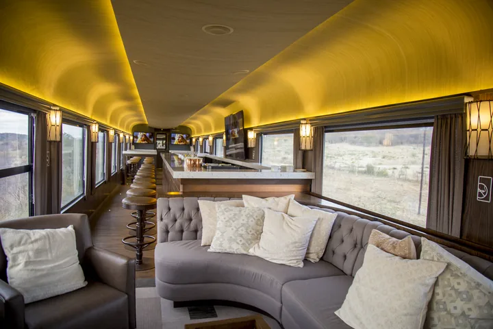 Interior del Chepe Express